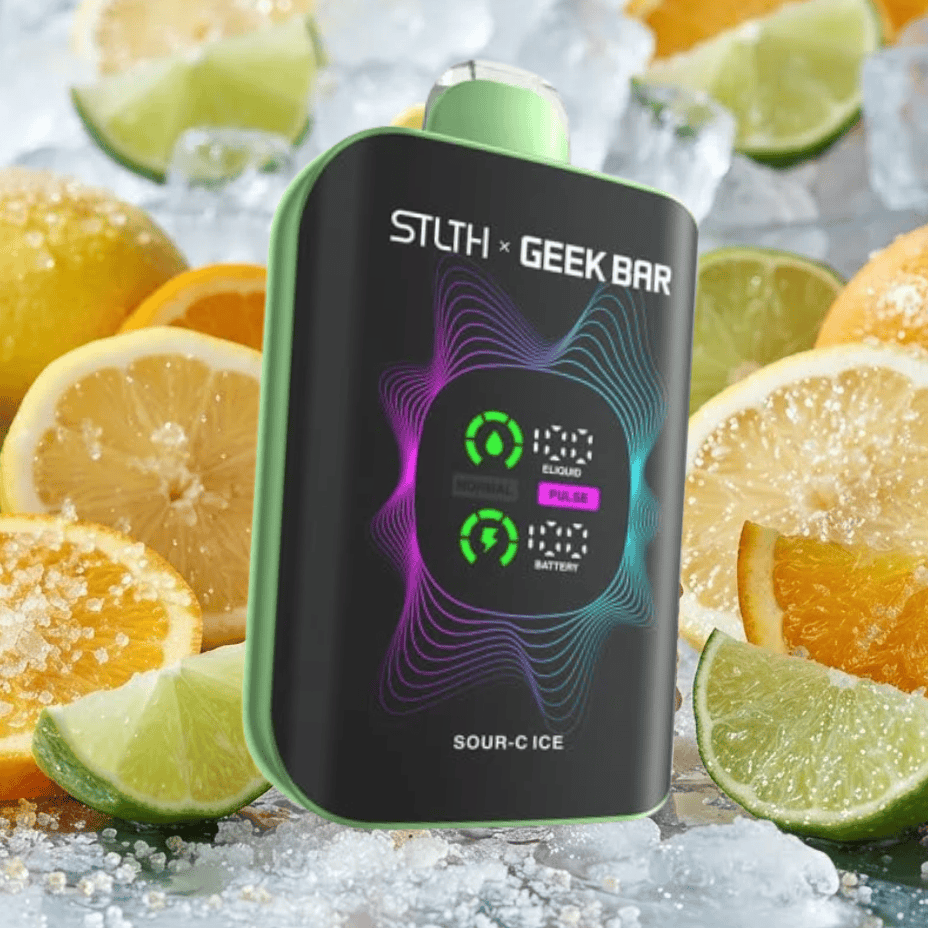 STLTH x Geek Bar 80K Disposable Vape - Sour C Ice 30mL / 80000 Puffs / 20mg/mL Vape Superstore Yorkton Saskatchewan