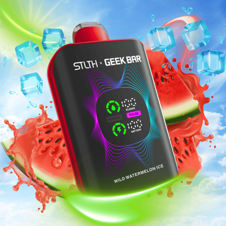 STLTH x Geek Bar 80K Disposable Vape - Wild Watermelon Ice 20mg / 80000 Puffs Vape Superstore Yorkton Saskatchewan
