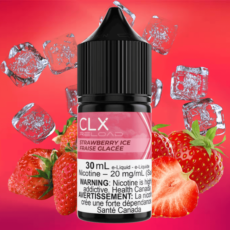 Strawberry Ice Salt by CLX Reload E-Liquid Vape Superstore Yorkton Saskatchewan