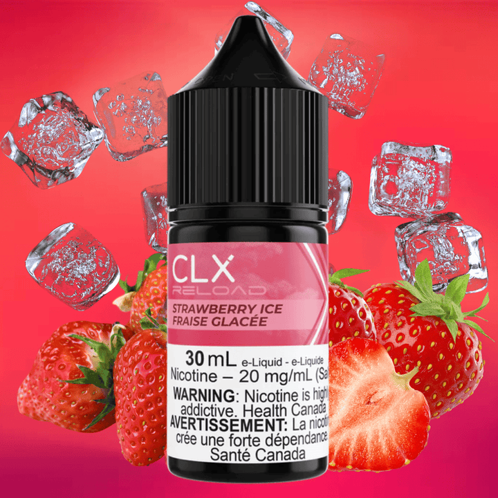 Strawberry Ice Salt by CLX Reload E-Liquid Vape Superstore Yorkton Saskatchewan