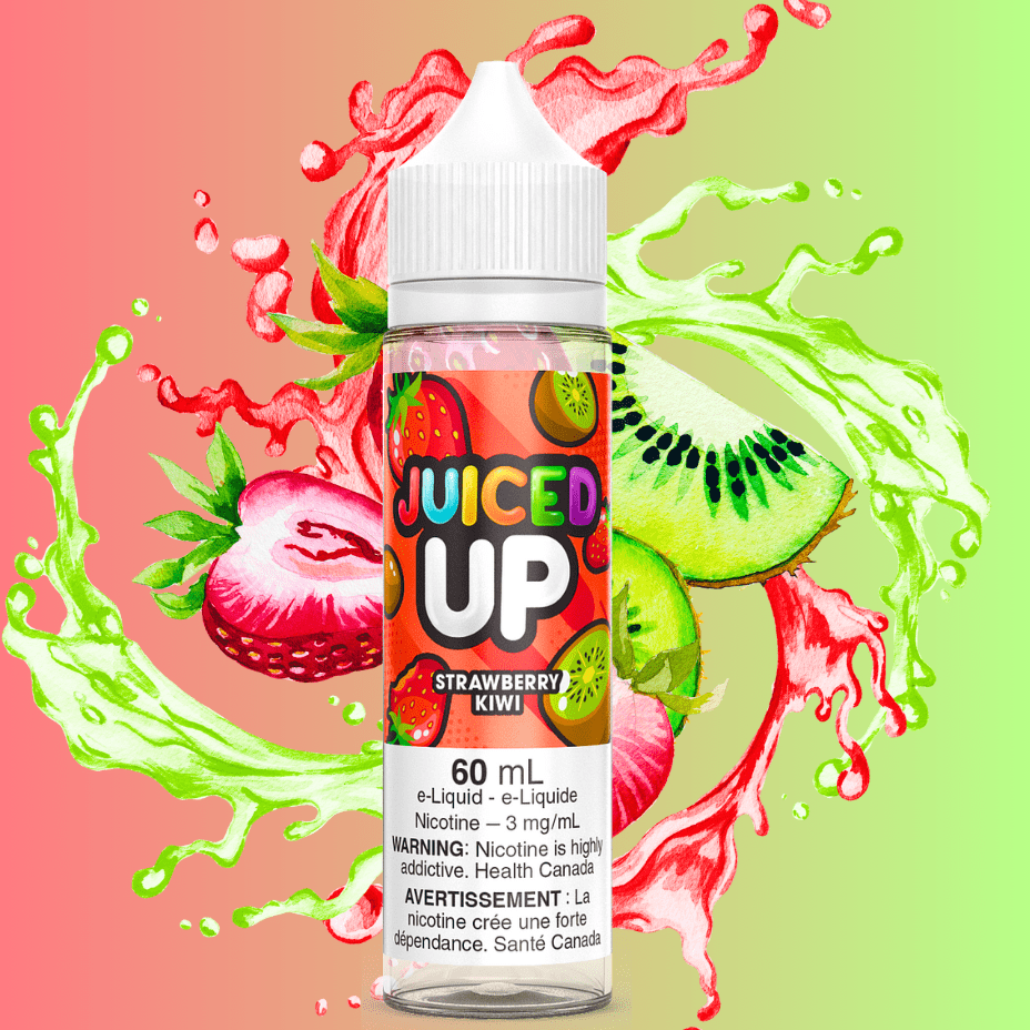 Juiced Up E-Liquid - Strawberry Kiwi In Saskatchewan, Canada - Yorkton Vape SuperStore-Vapexcape Juiced Up E-Liquid - Strawberry Kiwi In Saskatchewan, Canada - Yorkton Vape SuperStore-Vapexcape