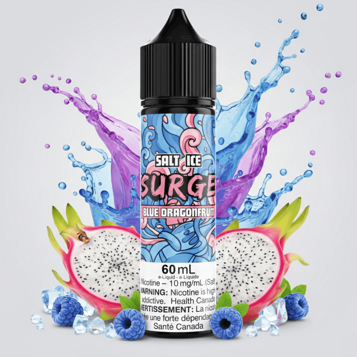 Surge E-Liquid-Blue Dragonfruit Ice Salt 60ml 60ml / 20mg Vape Superstore Yorkton Saskatchewan