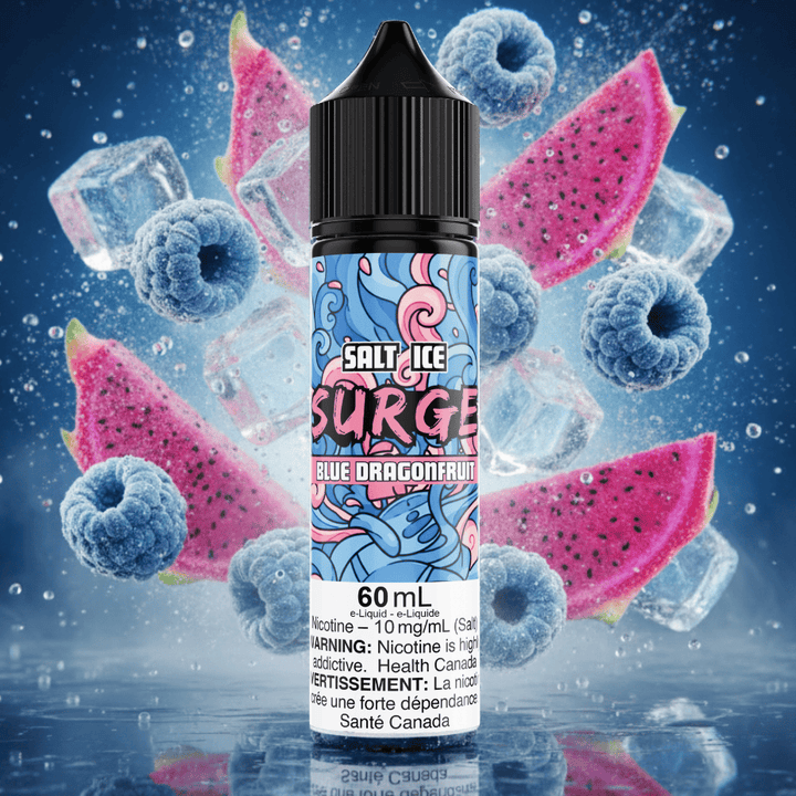 Surge E-Liquid-Blue Dragonfruit Ice Salt 60ml 60ml / 20mg Vape Superstore Yorkton Saskatchewan