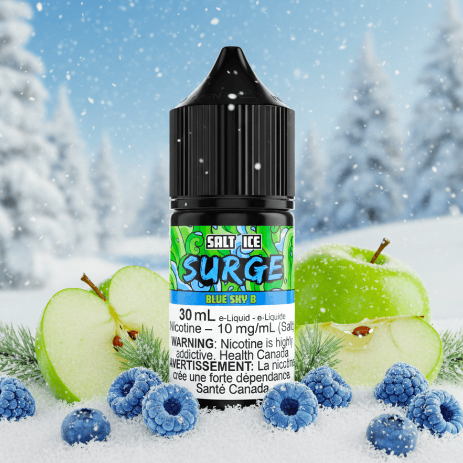 Surge E-Liquid-Blue Sky B Ice Salt 30ml Vape Superstore Yorkton Saskatchewan