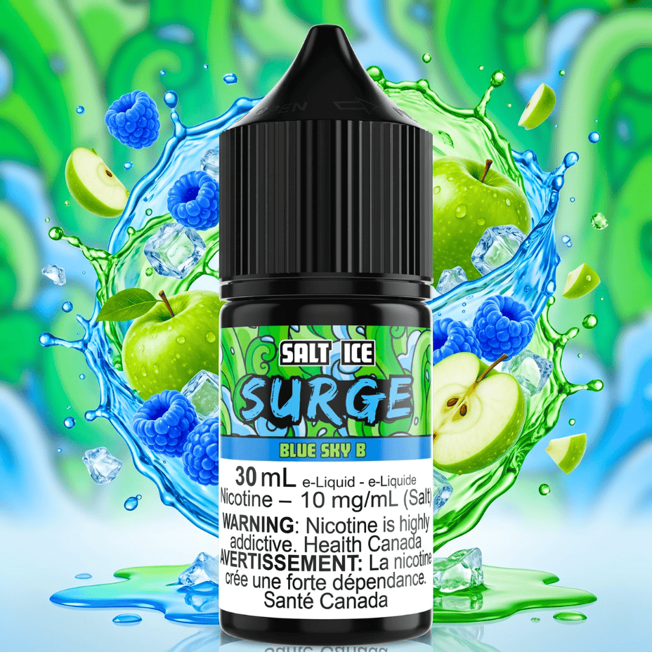 Surge E-Liquid-Blue Sky B Ice Salt 30ml Vape Superstore Yorkton Saskatchewan