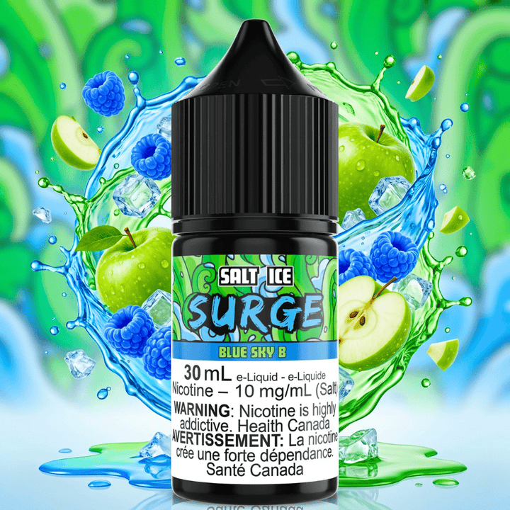 Surge E-Liquid-Blue Sky B Ice Salt 30ml Vape Superstore Yorkton Saskatchewan