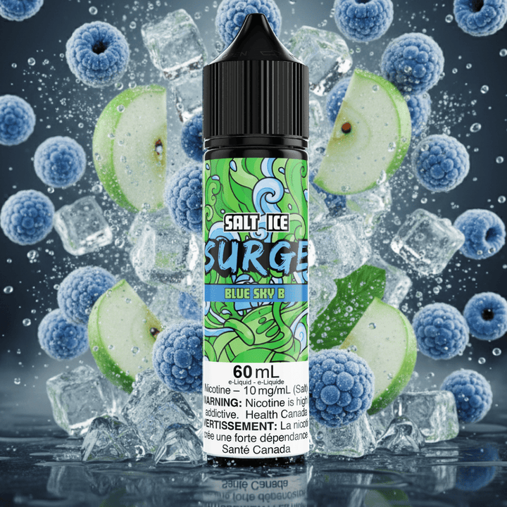 Surge E-Liquid-Blue Sky B Ice Salt 60ml 60ml / 20mg Vape Superstore Yorkton Saskatchewan