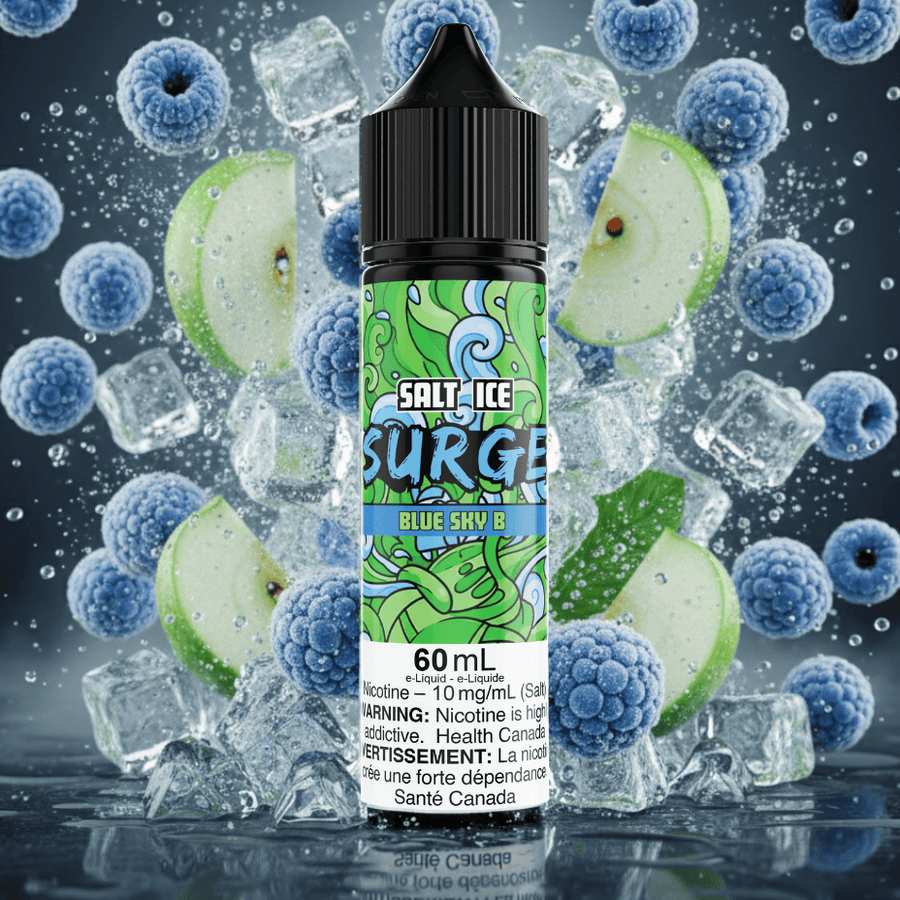 Surge E-Liquid-Blue Sky B Ice Salt 60ml 60ml / 20mg Vape Superstore Yorkton Saskatchewan