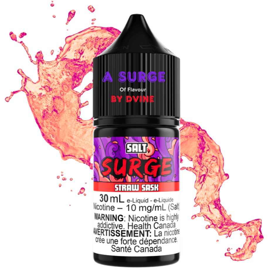 Surge E-Liquid-Straw Sask Salt 30ml Vape Superstore Yorkton Saskatchewan