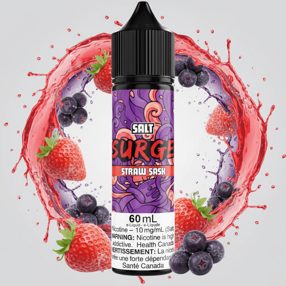 Surge E-Liquid-Straw Sask Salt 60ml 60ml / 20mg Vape Superstore Yorkton Saskatchewan