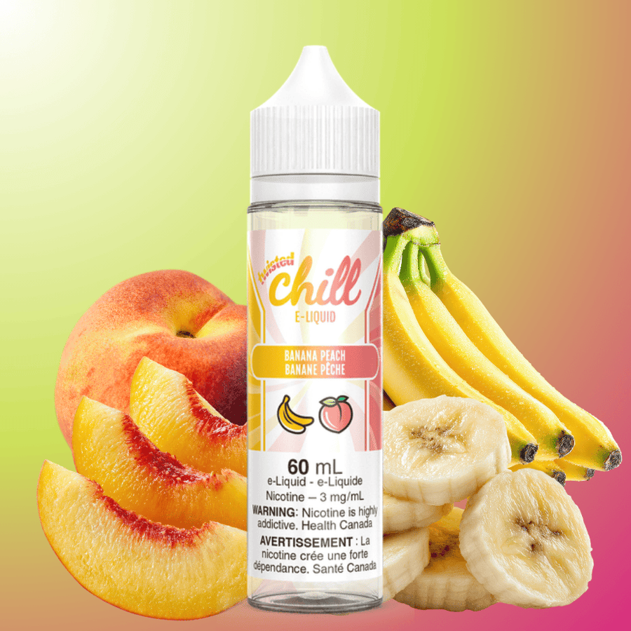 Twisted Chill E-Liquid - Banana Peach Vape Superstore Yorkton Saskatchewan
