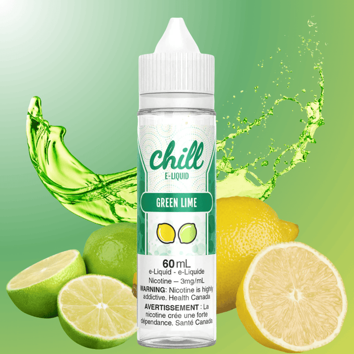 Twisted Chill E-Liquid - Green Lime Vape Superstore Yorkton Saskatchewan