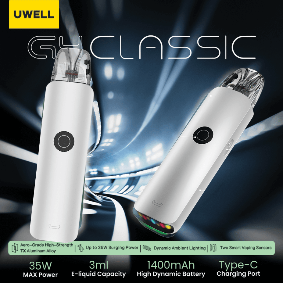 Uwell Caliburn G4 CLASSIC Pod Kit-1400mAh Vape Superstore Yorkton Saskatchewan