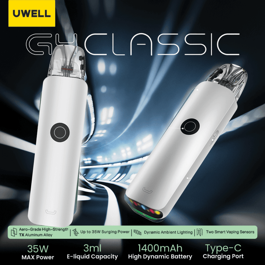 Uwell Caliburn G4 CLASSIC Pod Kit-1400mAh Vape Superstore Yorkton Saskatchewan