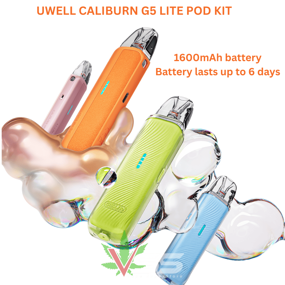 Uwell Caliburn G5 Lite Pod Kit-1600mAh Vape Superstore Yorkton Saskatchewan