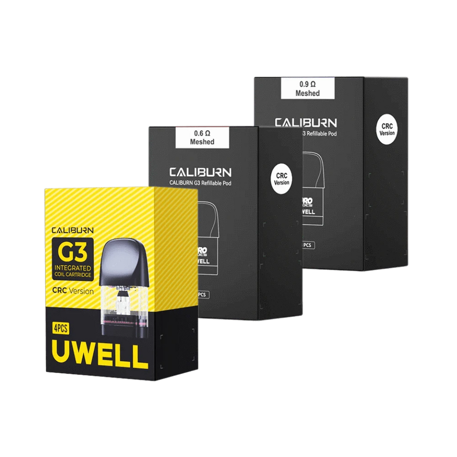 Uwell Replacement Pods 0.4Ω (4 Pack Uwell Caliburn G3 Replacement Pods Uwell Caliburn G3 Replacement Pods-Yorkton Vape SuperStore Sask