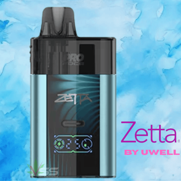 Uwell Zetta Pod Kit-2000mAh Blue Vape Superstore Yorkton Saskatchewan