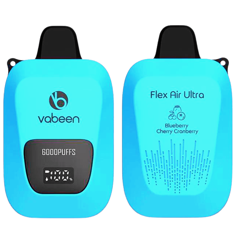 Vabeen Disposables 20mg / 13mL Vabeen Flex Air Ultra 6000 Disposable Vape-Blueberry Cherry Cranberry-Yorkton 