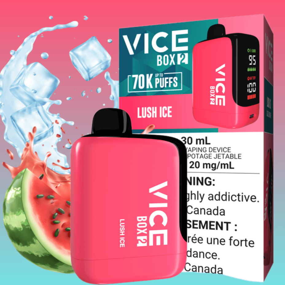 Vice Box 2 70K Disposable Vape - Lush Ice Vape Superstore Yorkton Saskatchewan