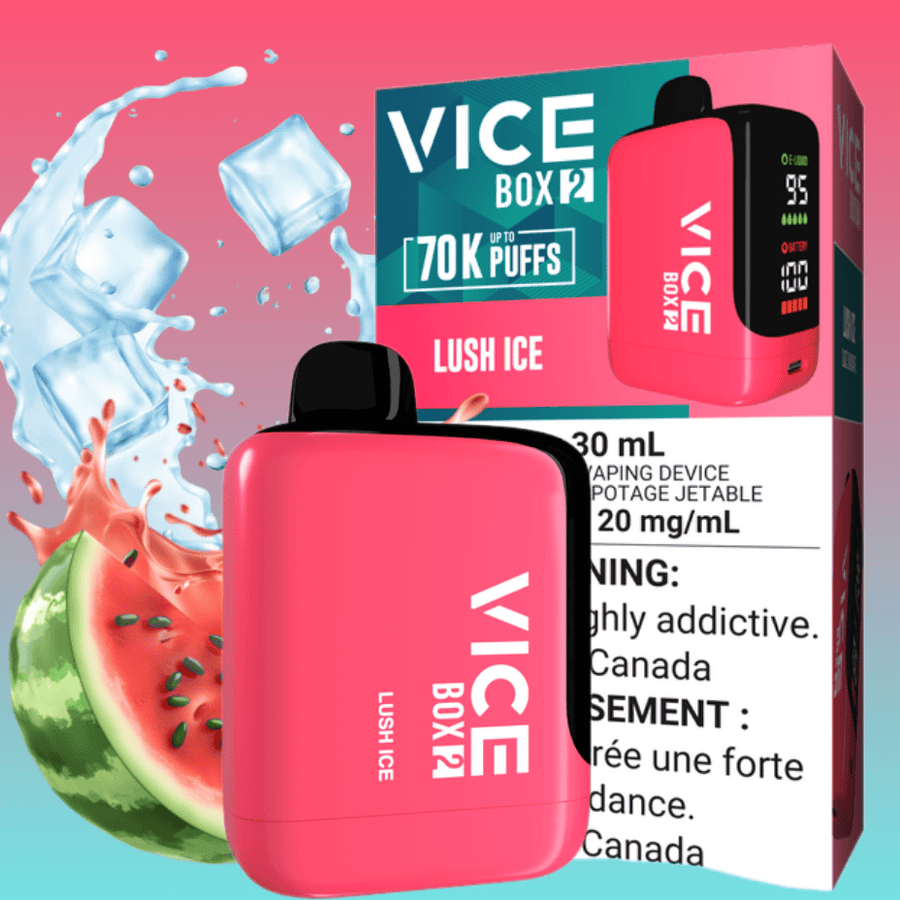 Vice Box 2 70K Disposable Vape - Lush Ice Vape Superstore Yorkton Saskatchewan