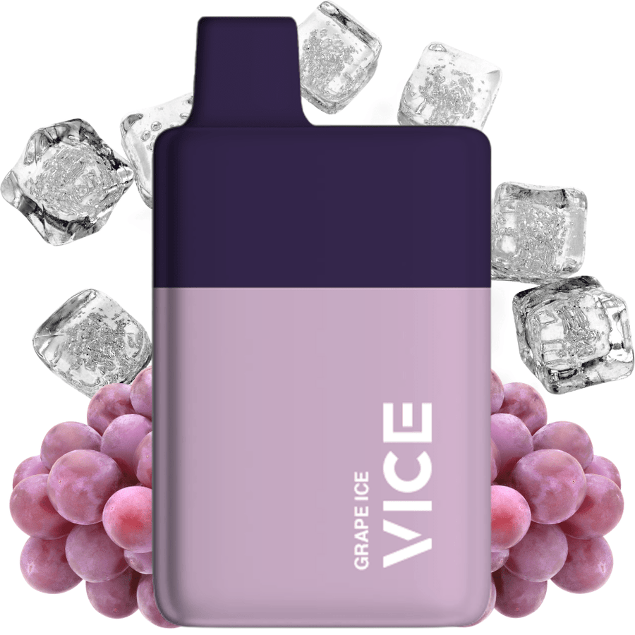 Vice Box 6000 Puff Disposable Vape in Grape Ice Flavour Available at Yorkton Vape SuperStore &  Bong Shop Located in Yorkton, Saskatchewan, Canada