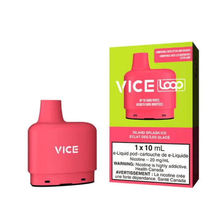 Vice LOOP Closed Pod Systems 20mg / 5000Puffs STLTH Loop Vice Pods-Island Splash Ice STLTH Loop Vice Pods-Island Splash Ice-Yorkton Vape SuperStore, Canada
