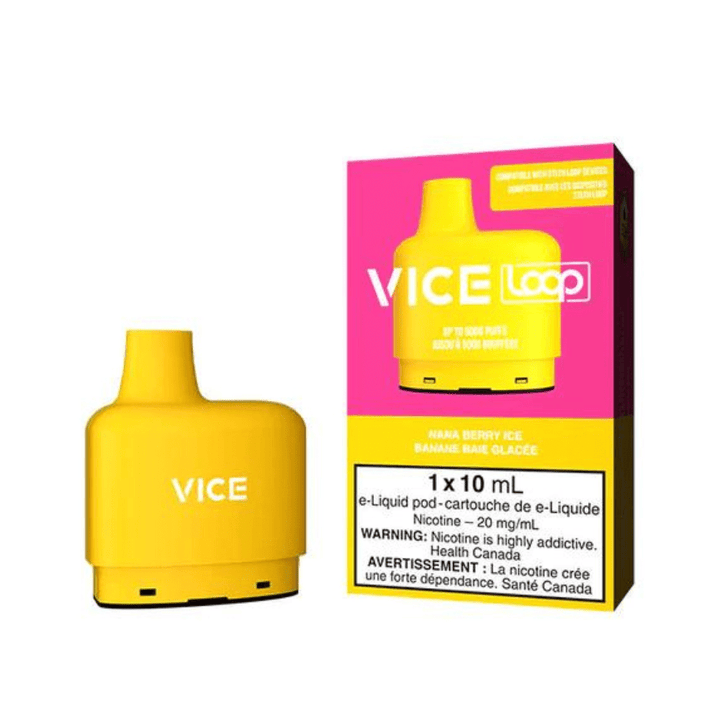 Vice LOOP Closed Pod Systems 20mg / 5000Puffs STLTH Loop Vice Pods-Nana Berry Ice STLTH Loop Vice Pods-Nana Berry Ice-Yorkton Vape SuperStore & Online