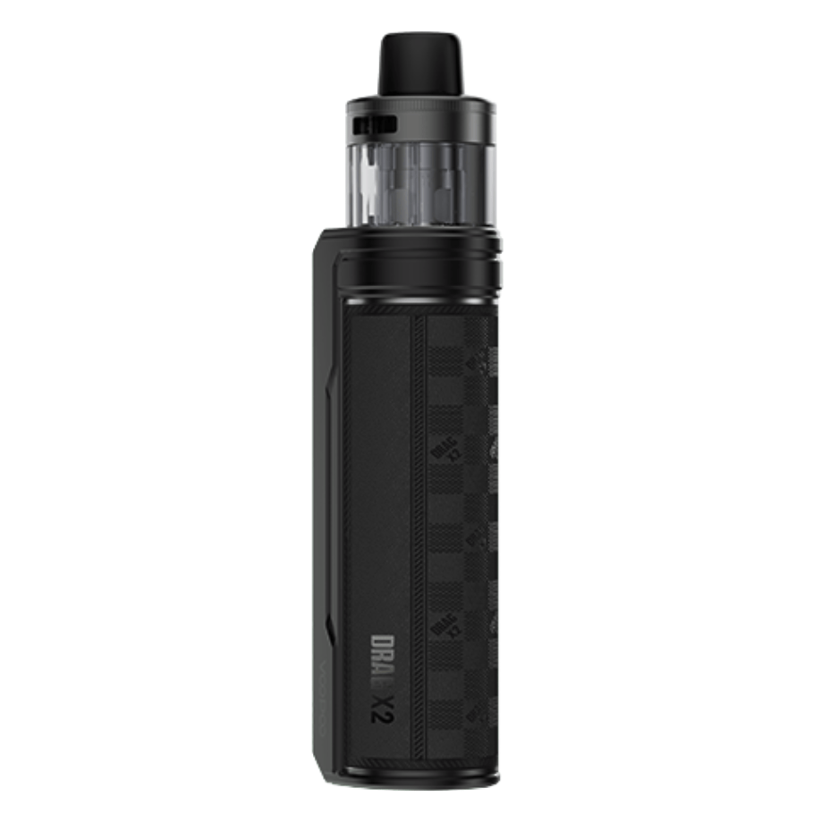 VooPoo Drag X2 Pod Mod Kit-80W Checkered Black Vape Superstore Yorkton Saskatchewan