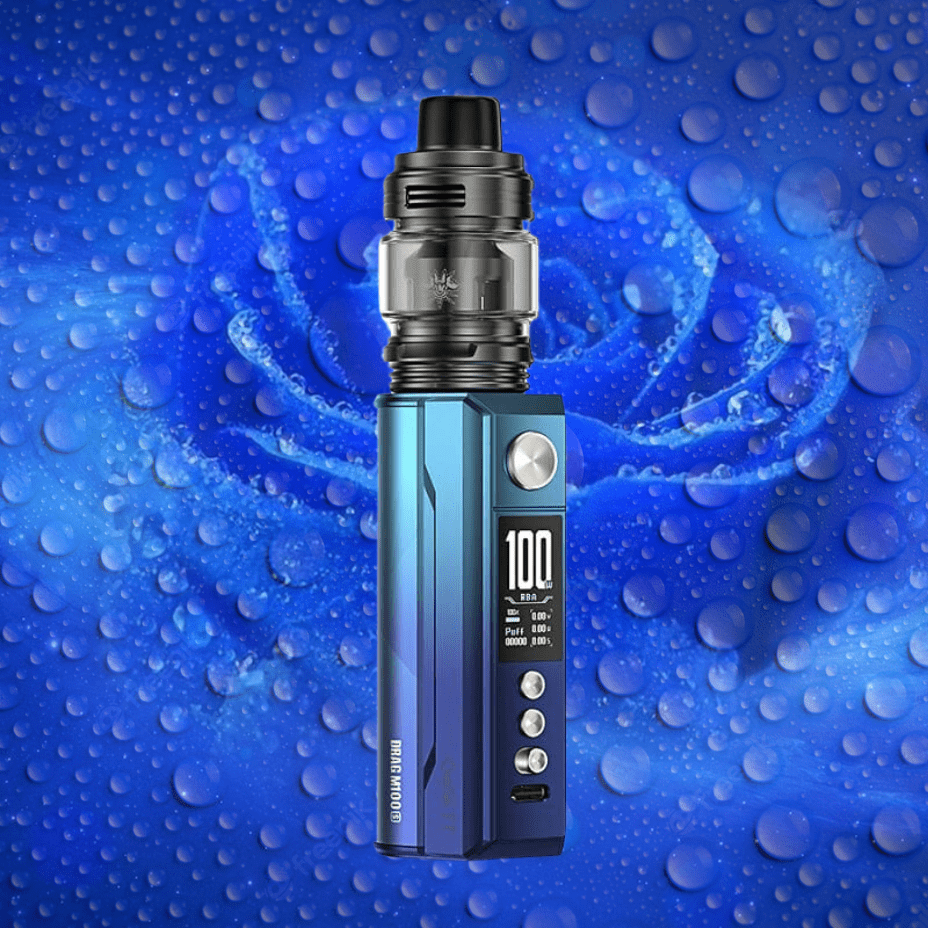 Voopoo Hardware Blue Voopoo Drag M100S Box Mod Kit-100w Voopoo Drag M100S Vape Kit-Smok Starter Kits 230w- Yorkton Vape Superstore 