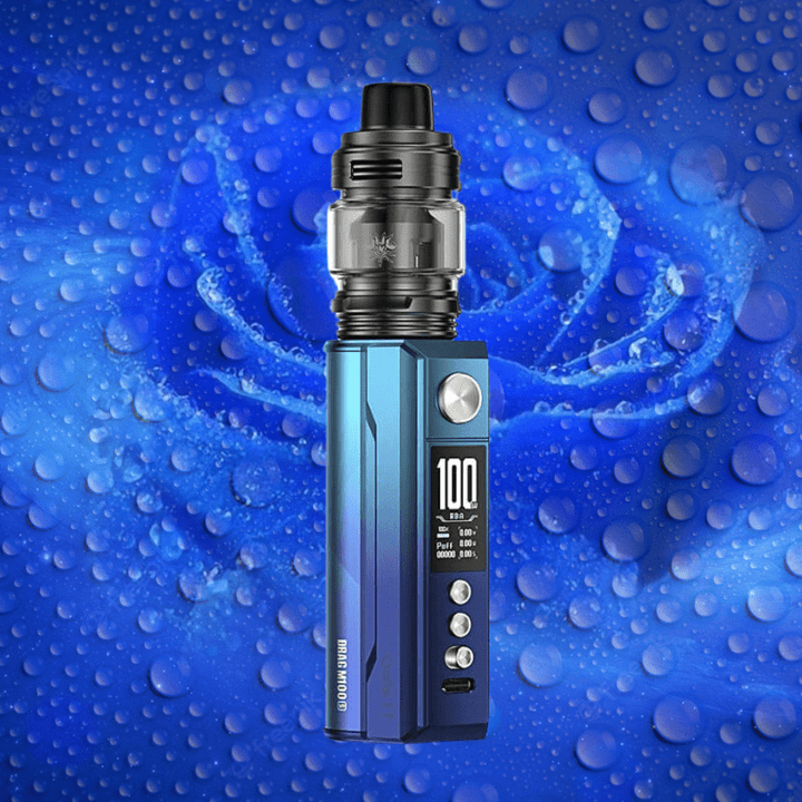 Voopoo Hardware Blue Voopoo Drag M100S Box Mod Kit-100w Voopoo Drag M100S Vape Kit-Smok Starter Kits 230w- Yorkton Vape Superstore 