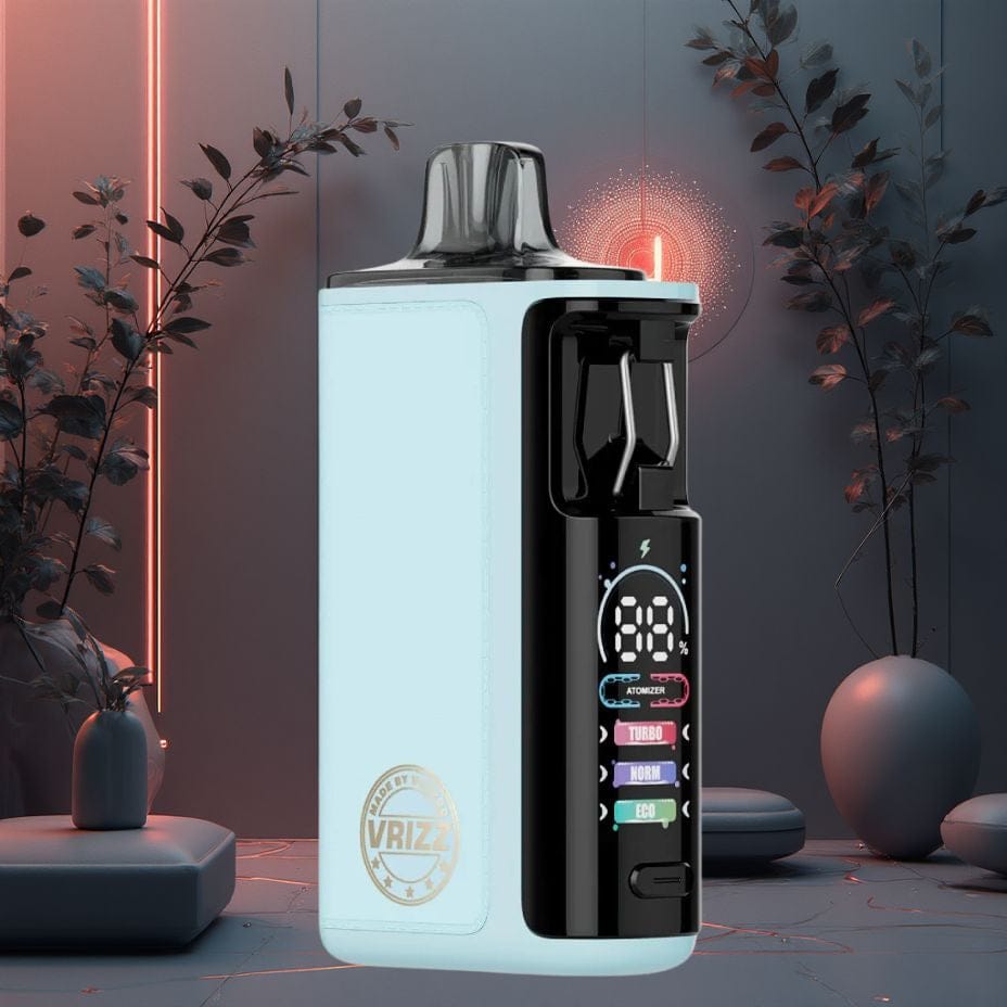 VooPoo VRIZZ 2 Pod Kit 15mL Blue Leather Vape Superstore Yorkton Saskatchewan