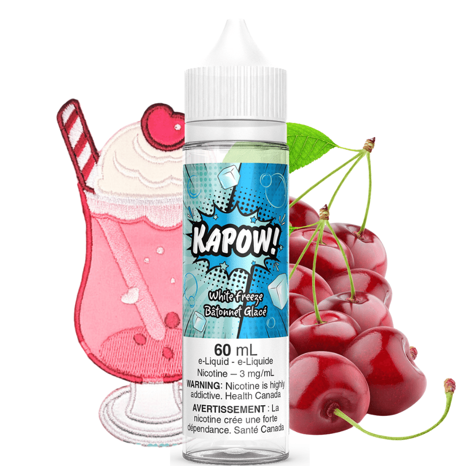 White Freeze by Kapow E-liquid-60ml 60ml / 3mg Vape Superstore Yorkton Saskatchewan