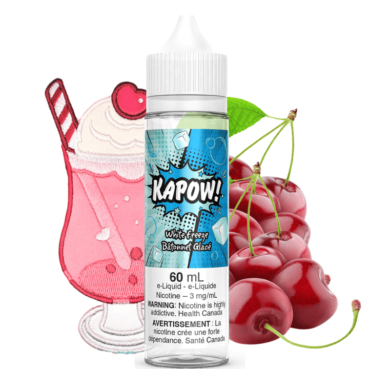 White Freeze by Kapow E-liquid-60ml 60ml / 3mg Vape Superstore Yorkton Saskatchewan