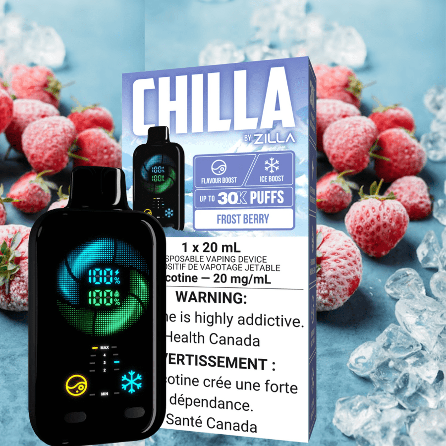 Zilla Disposable 30000 Puff / 20mg Chilla by Zilla 30k Disposable Vape-Frost Berry Chilla by Zilla 30k Disposable Vape-Frost Berry in Sask