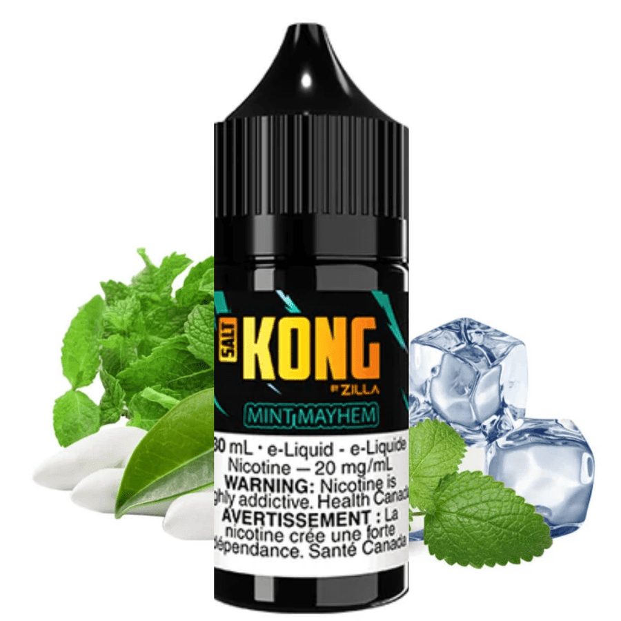 Zilla Salt Nic E-Liquid 30ml / 20mg Kong Salt by Zilla-Mint Mayhem Kong Salt by Zilla-Mint Mayhem in Saskatchewan 