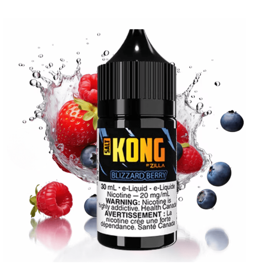 Zilla Salt Nic E-Liquid Kong Salt by Zilla-Blizzard Berry Kong Salt by Zilla-Blizzard Berry in Yorkton Canada