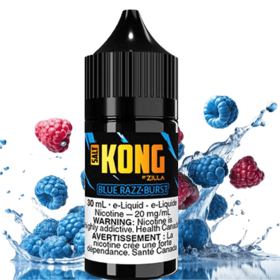 Zilla Salt Nic E-Liquid Kong Salt by Zilla-Blue Razz Burst Kong Salt by Zilla-Blue Razz Burst in Yorkton Canada