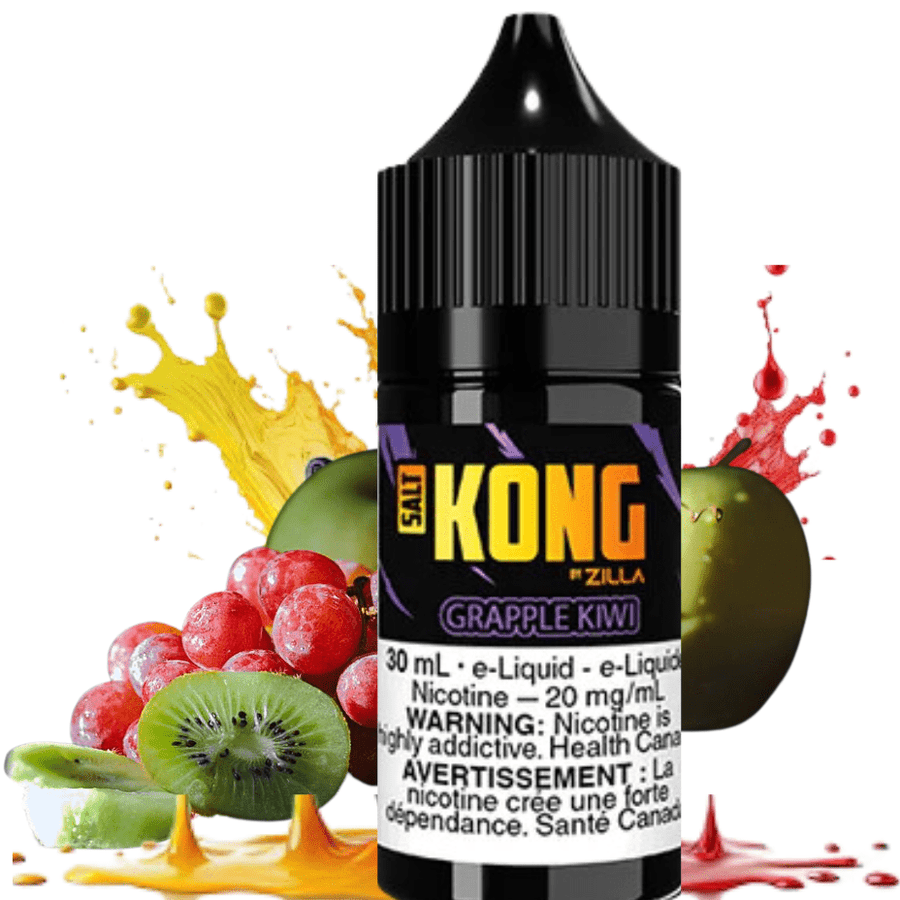 Zilla Salt Nic E-Liquid Kong Salt by Zilla-Grapple Kiwi Kong Salt by Zilla-Grapple Kiwi in Yorkton Canada