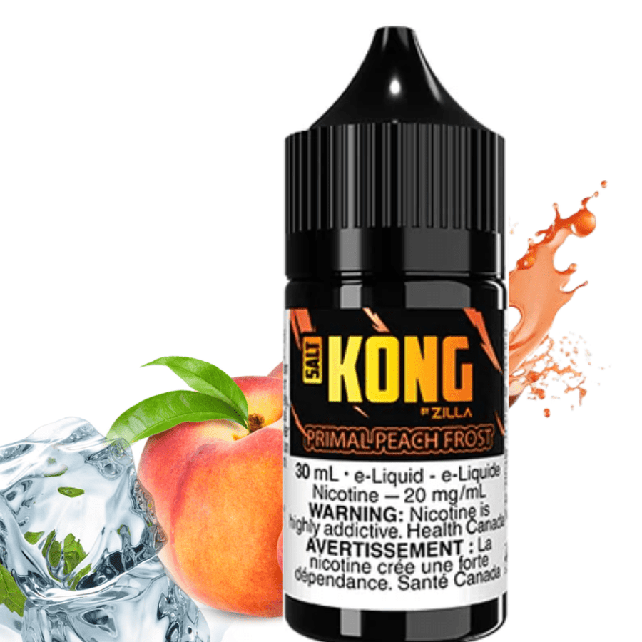 Zilla Salt Nic E-Liquid Kong Salt by Zilla-Primal Peach Frost Kong Salt by Zilla-Primal Peach Frost in Yorkton Canada