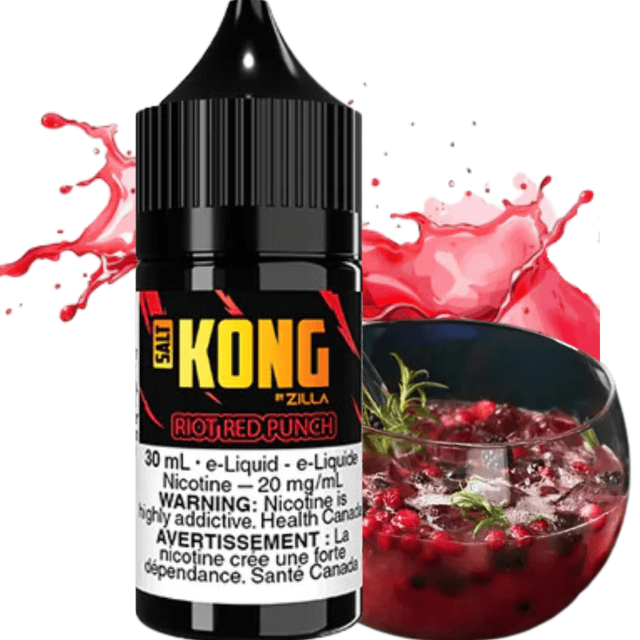 Zilla Salt Nic E-Liquid Kong Salt by Zilla-Riot Red Punch Kong Salt by Zilla-Riot Red Punch in Yorkton Canada