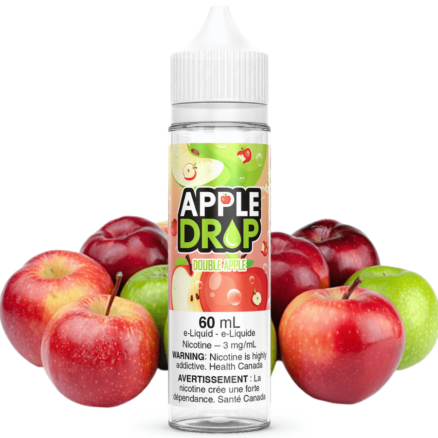 Apple Drop E-Liquid Apple Drop E-Liquid 60ml / 0mg Double Apple by Apple Drop E-Liquid Double Apple by Apple Drop-Yorkton Vape Superstore & Online Sask