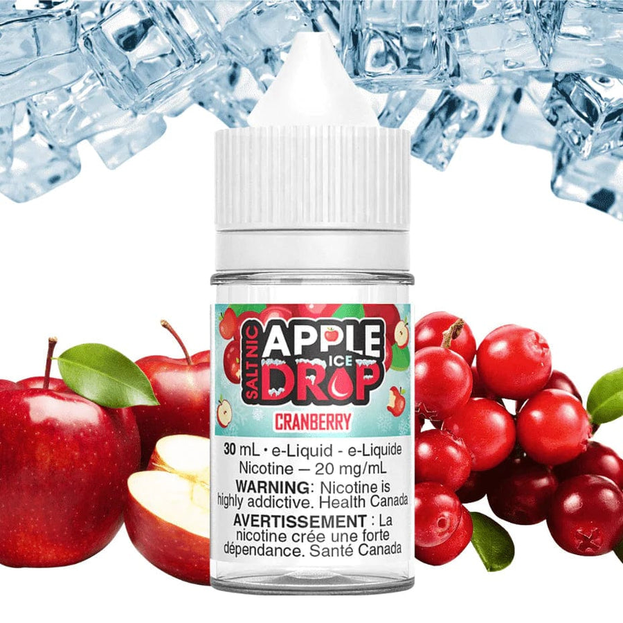 Apple Drop Salt Nic E-Liquid Cranberry Ice Salts by Apple Drop E-Liquid Cranberry Ice Salts by Apple Drop Yorkton Vape SuperStore & Bong Shop