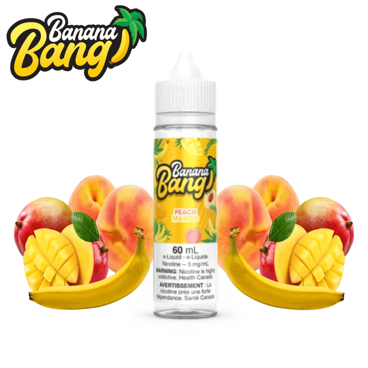 Banana Bang E-Liquid Banana Bang E-Liquid 60ml / 0mg Peach Mango by Banana Bang E-Liquid Peach Mango by Banana Bang E-Liquid-Yorkton Vape Superstore, Sask