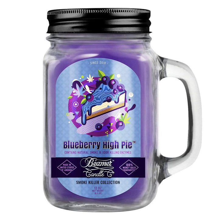 Beamer Odor Control Blueberry High Pie Beamer Candles - Smoke Killer Collection Beamer Candles Odor Eliminator-Yorkton Vape SuperStore