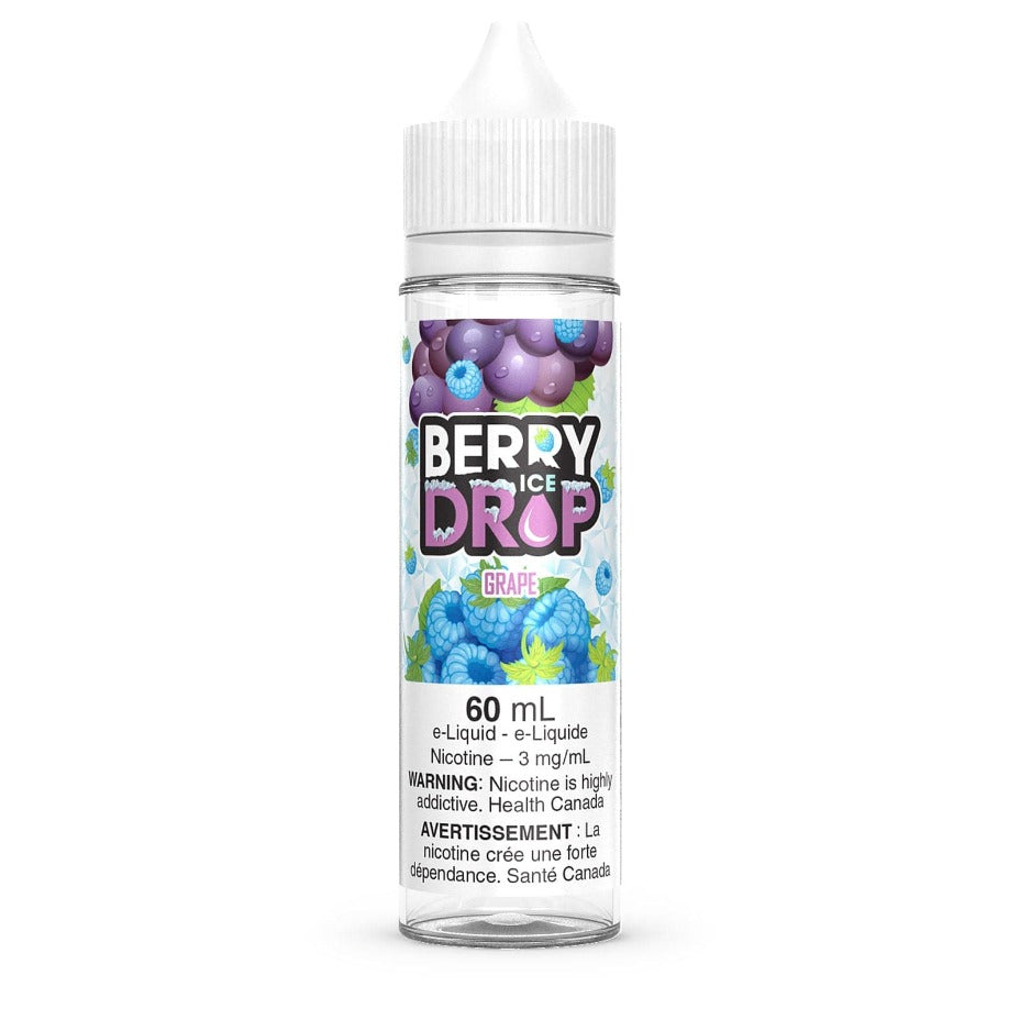 Berry Drop E-Liquid 0mg Grape Ice by Berry Drop E-Liquid Grape Ice by Berry Drop E-Liquid-Yorkton Vape Superstore, Sask