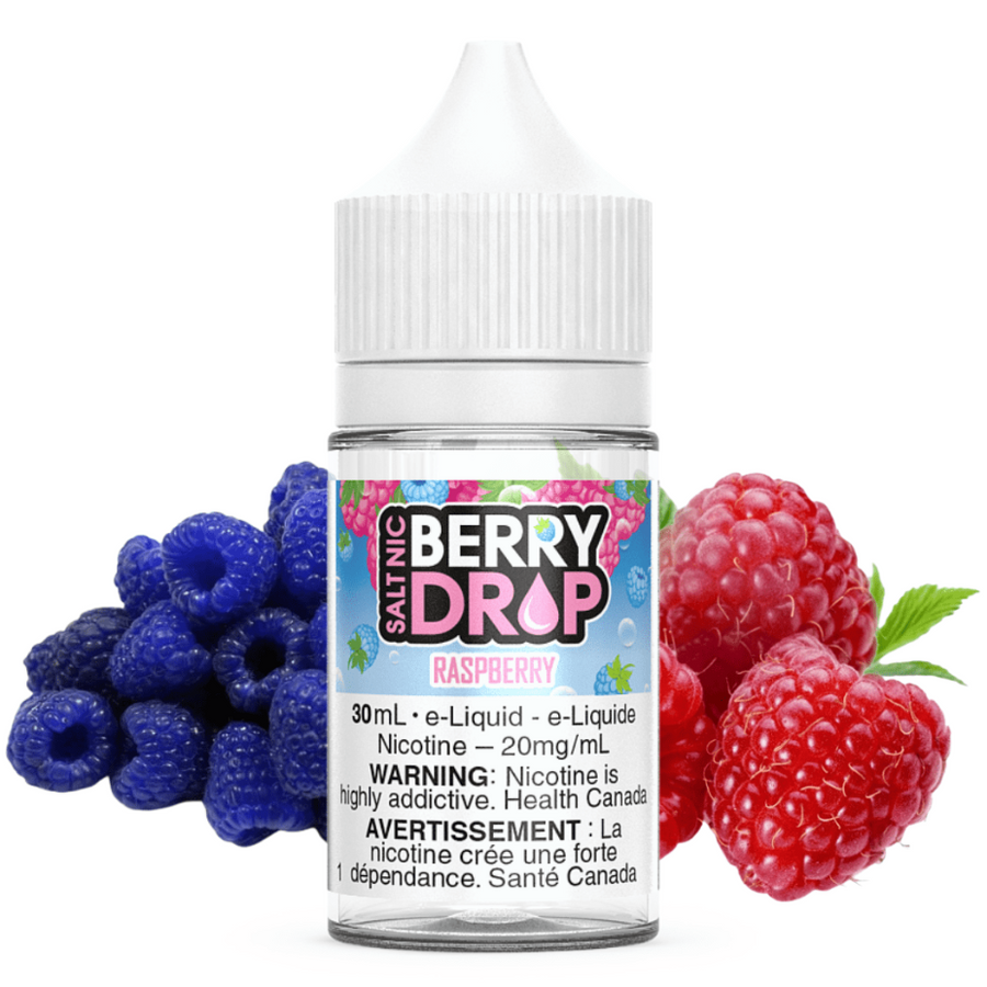 Berry Drop Salt Nic 30ml / 12mg Raspberry Salt by Berry Drop E-Liquid Raspberry Salt by Berry Drop E-Liquid-Yorkton Vape SuperStore Sask, Canada