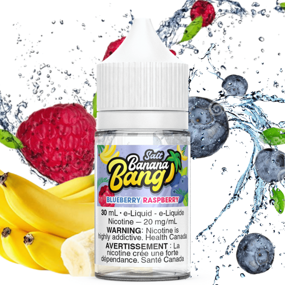 Blueberry Raspberry Salt by Banana Bang E-Liquid 12mg Vape Superstore Yorkton Saskatchewan