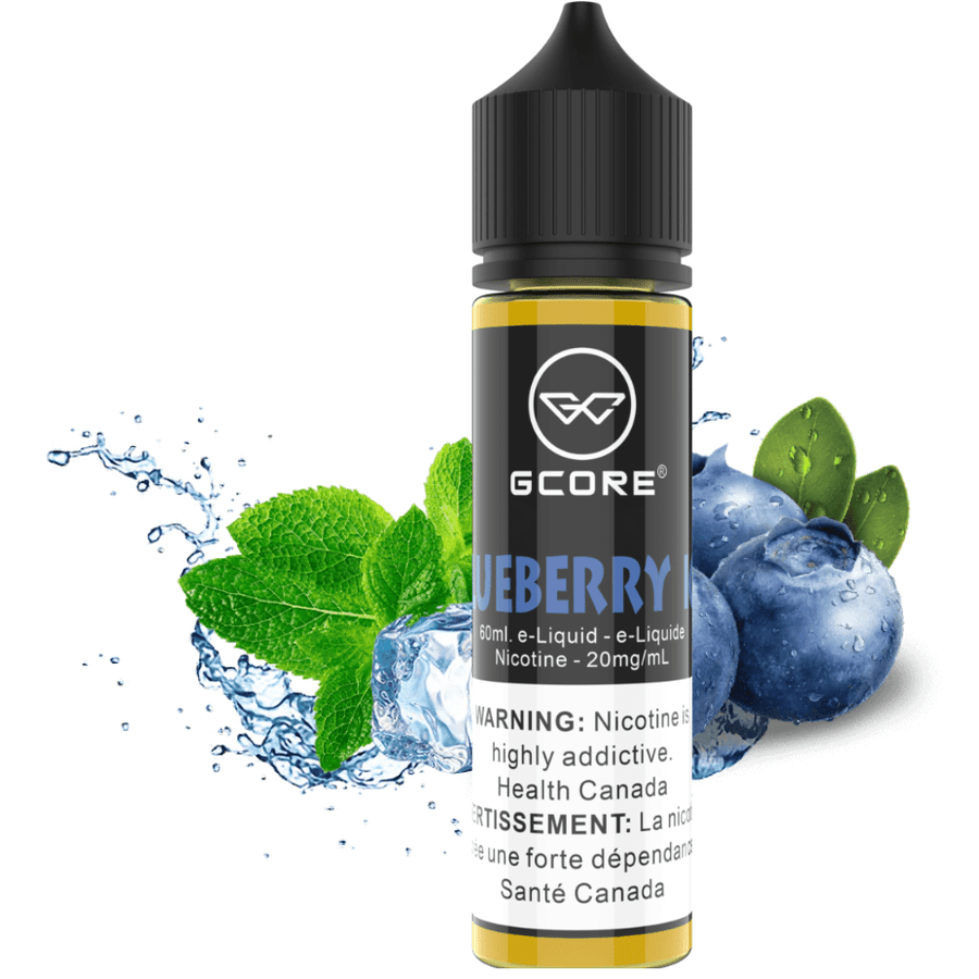 Gcore Salt Nic E-Liquid 60ml / 20mg Gcore Blueberry Ice Salt-60ml Gcore Blueberry Ice Salt-60ml-Yorkton Vape Superstore & Bongs