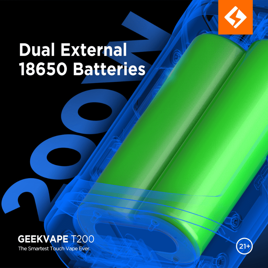 Geekvape Starter Kits Geekvape T200 Aegis Touch Kit-200W Geekvape T200 Aegis Touch Kit-200W-Yorkton Vape SuperStore 