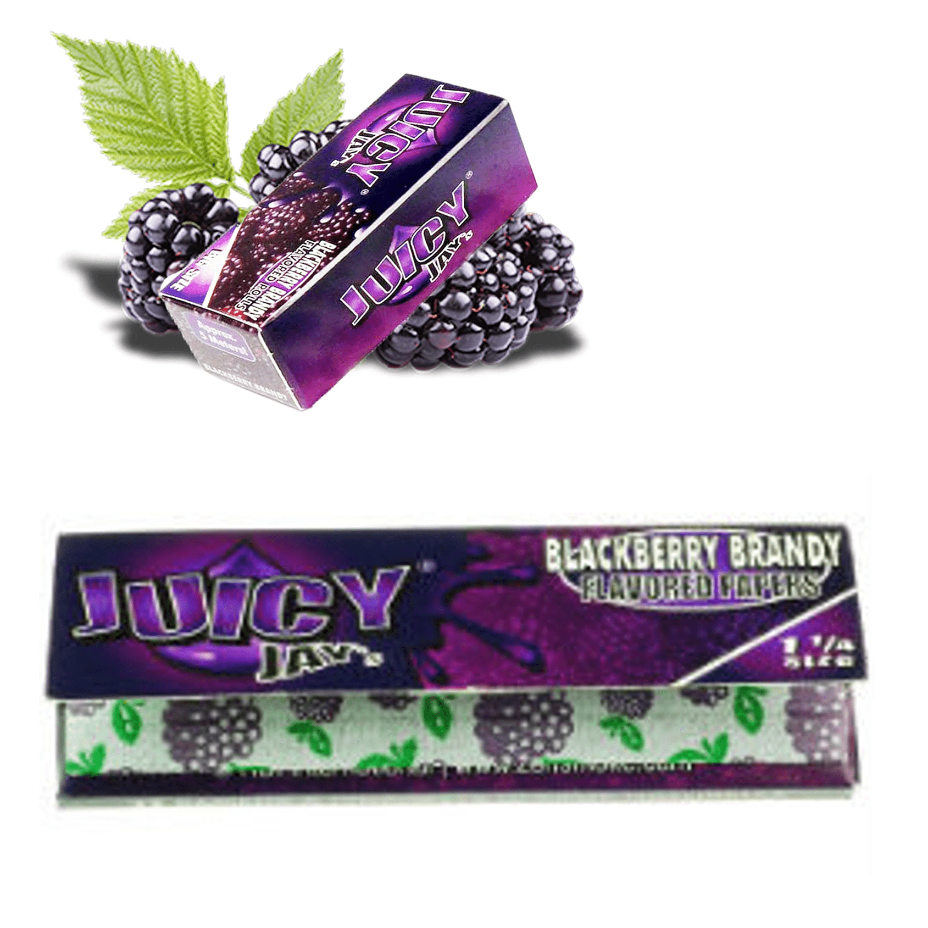 Juicy Jay's Rolling Papers Juicy Jay's Rolling Papers-Blackberry Brandy Juicy Jay's Rolling Papers-Blackberry Brandy-Yorkton Vape SuperStore & Bong Shop SK, Canada